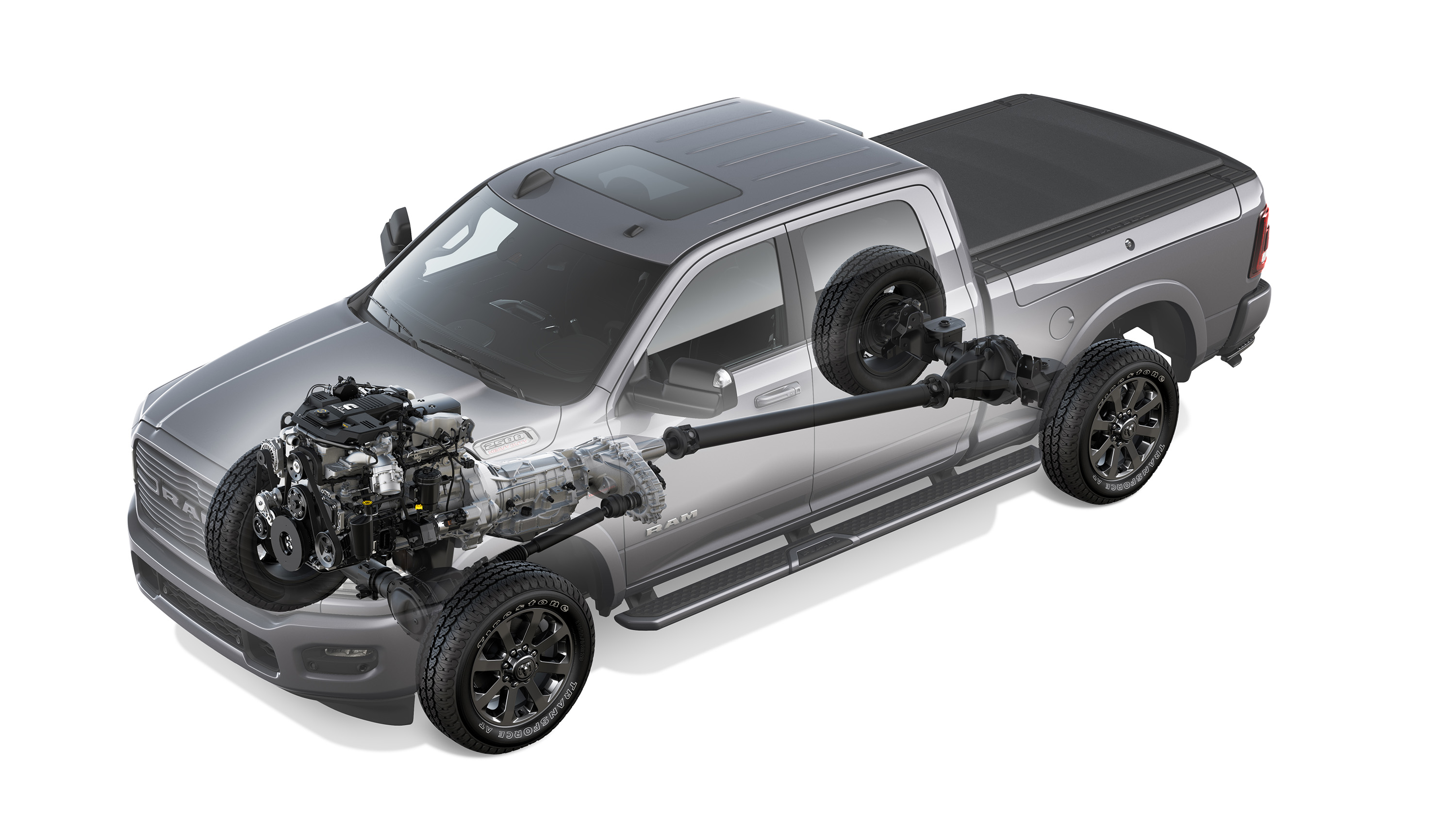 2022 Ram 2500 Dyletswydd Trwm — Cummins Powertrain